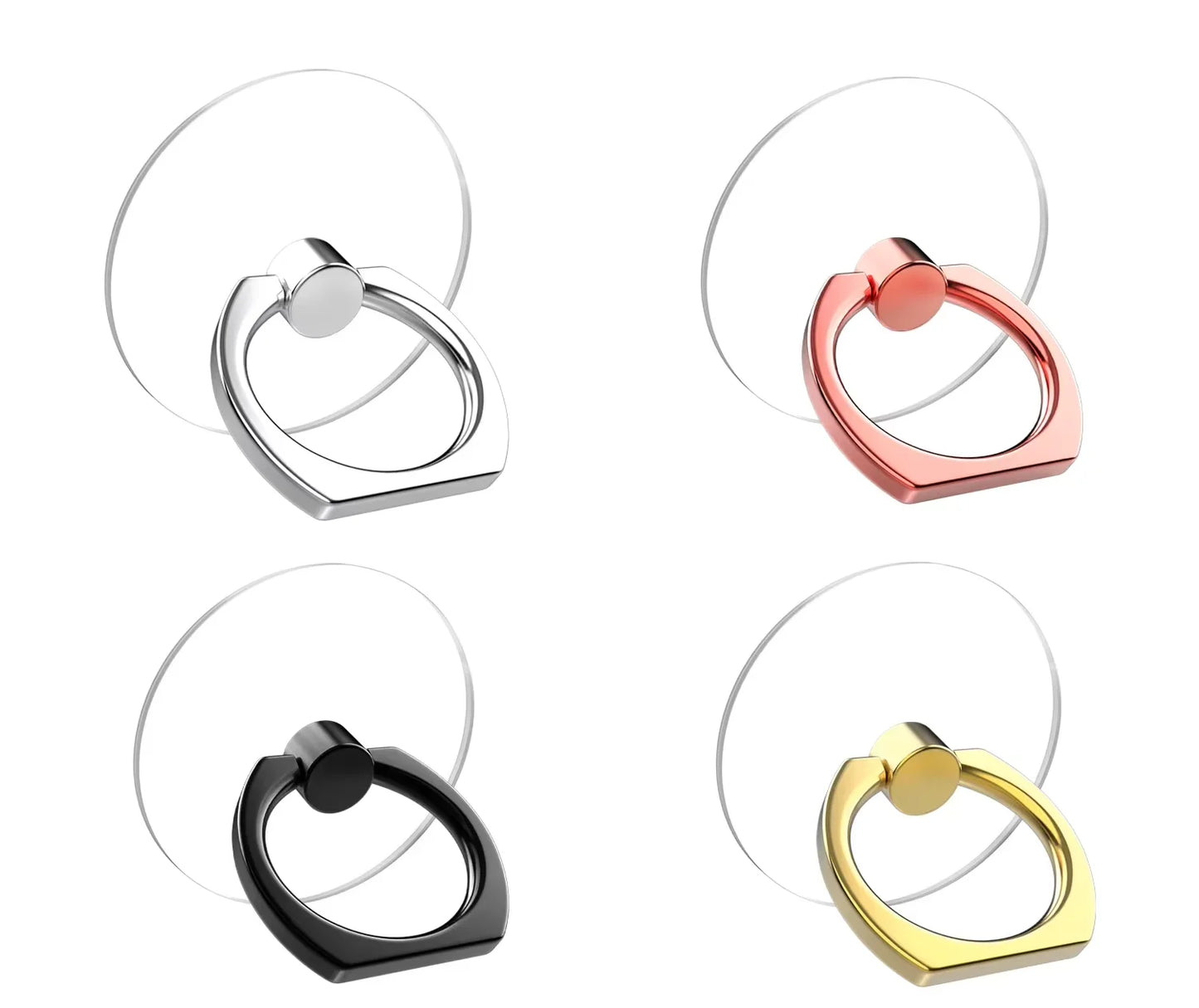 Clear360 Transparent Phone Ring Stand | MyPhoneAura