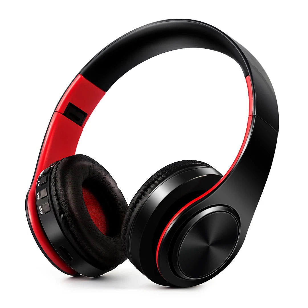 Gold Wireless Bluetooth Headphones with Built-in Mic – Universal for Android & iOS | MyPhoneAura