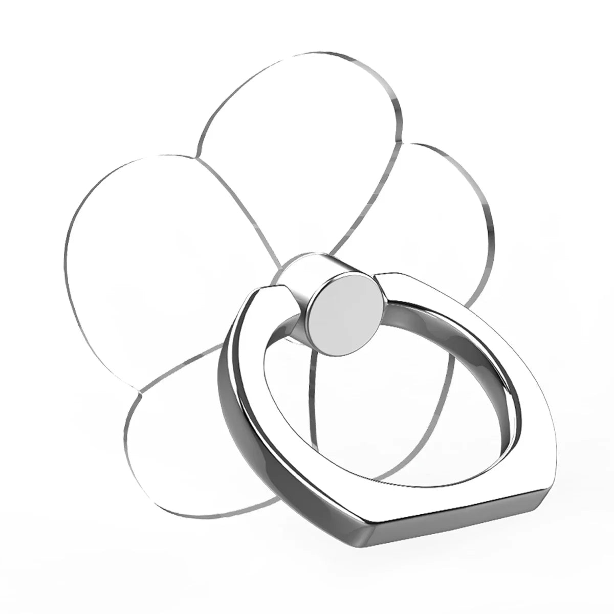 Clear360 Transparent Phone Ring Stand | MyPhoneAura