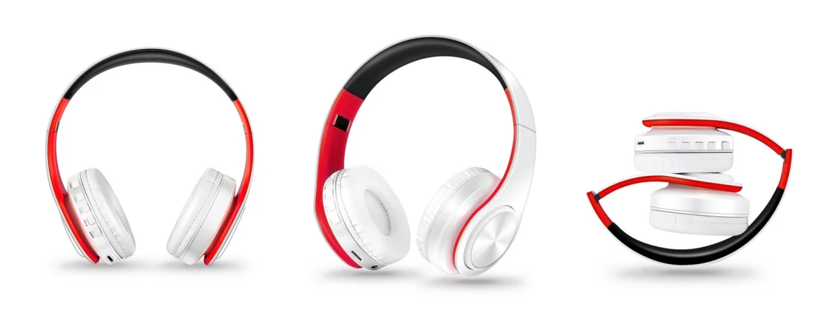 Gold Wireless Bluetooth Headphones with Built-in Mic – Universal for Android & iOS | MyPhoneAura
