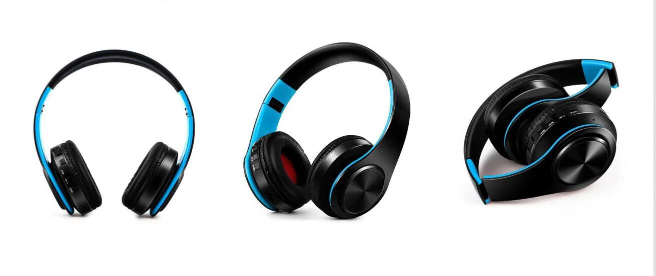 Gold Wireless Bluetooth Headphones with Built-in Mic – Universal for Android & iOS | MyPhoneAura