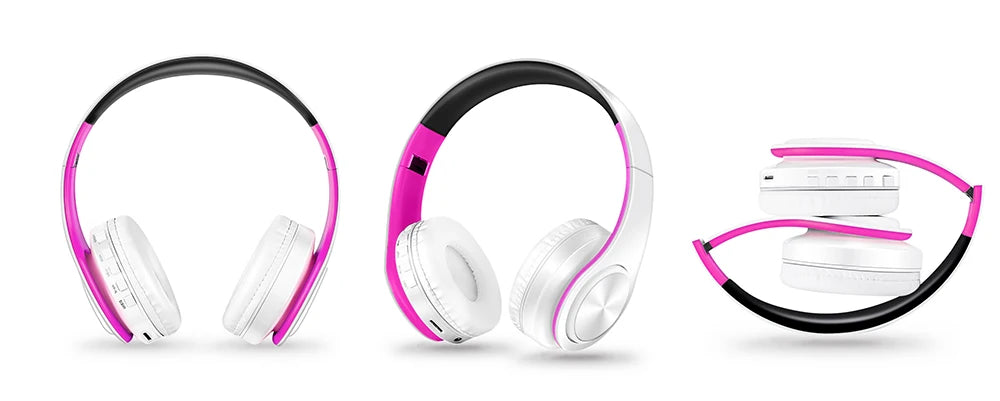 Gold Wireless Bluetooth Headphones with Built-in Mic – Universal for Android & iOS | MyPhoneAura