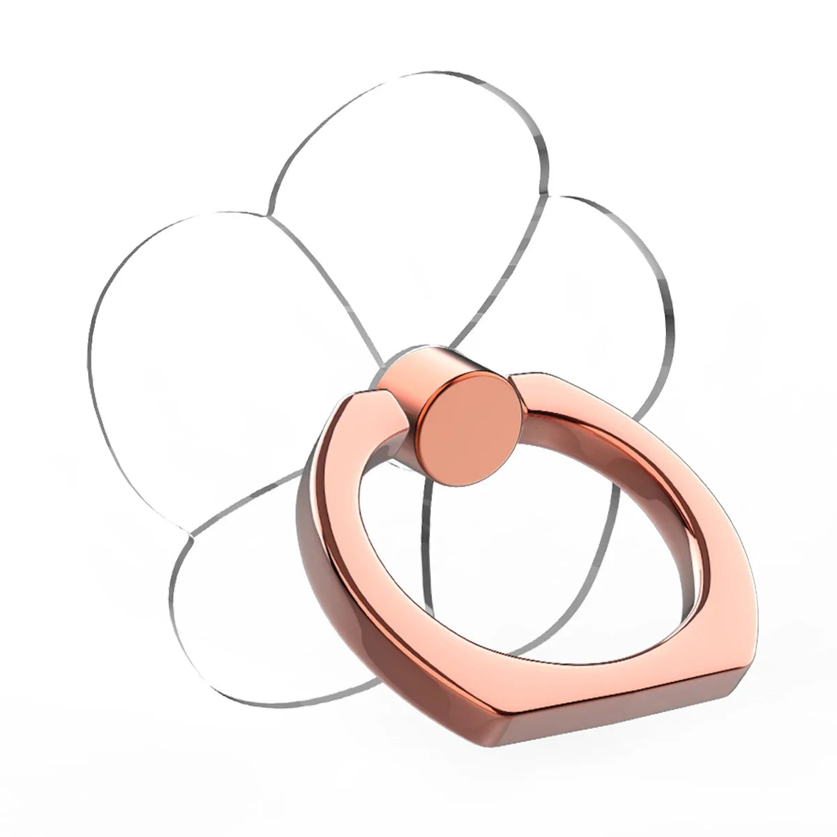Clear360 Transparent Phone Ring Stand | MyPhoneAura