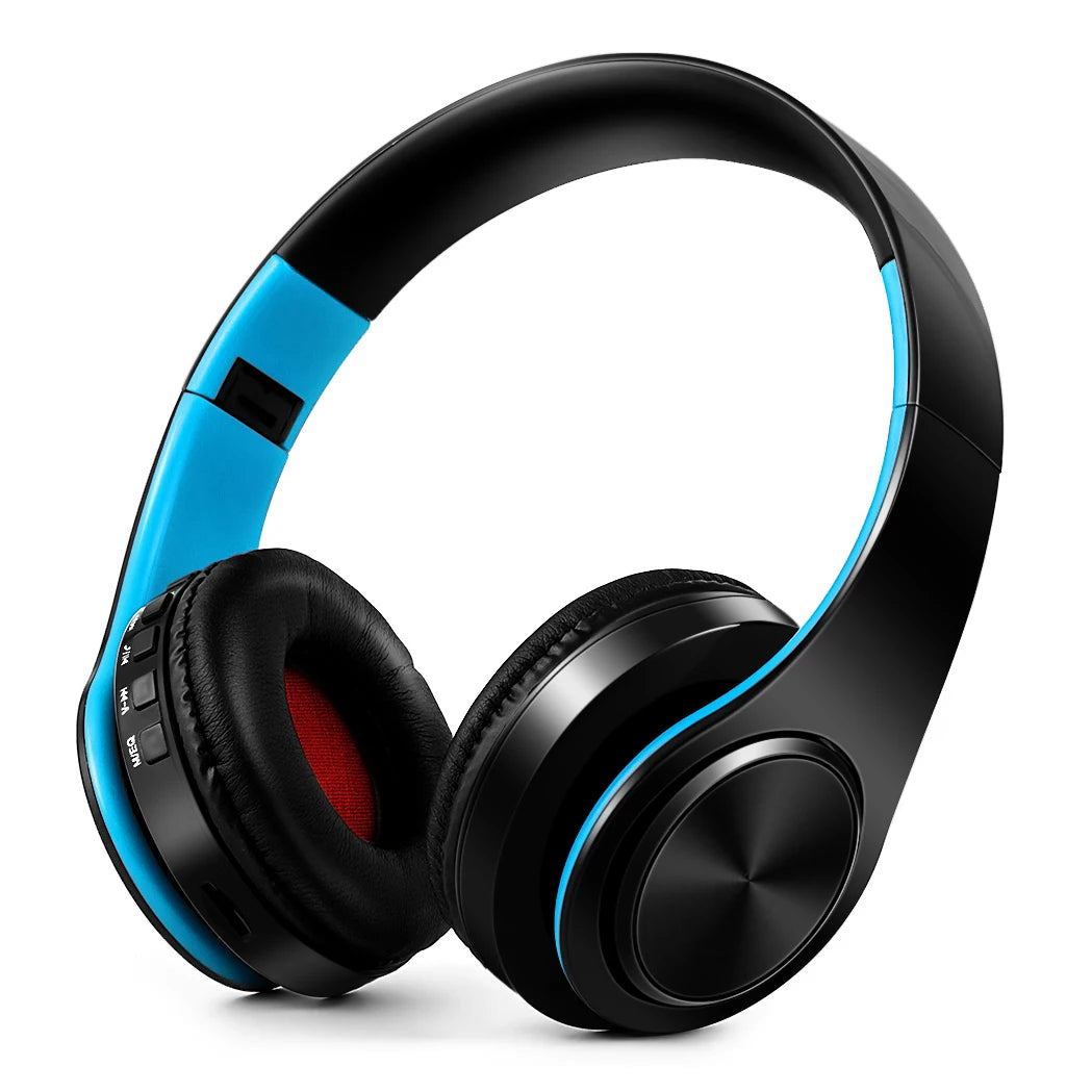 Gold Wireless Bluetooth Headphones with Built-in Mic – Universal for Android & iOS | MyPhoneAura