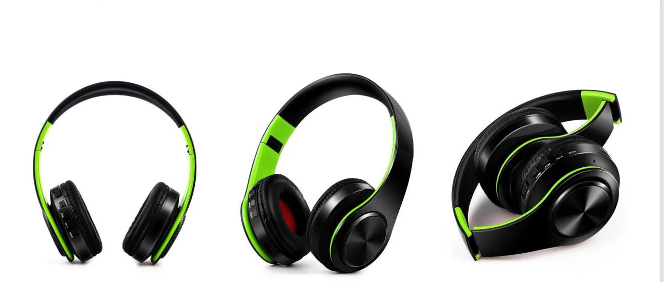 Gold Wireless Bluetooth Headphones with Built-in Mic – Universal for Android & iOS | MyPhoneAura