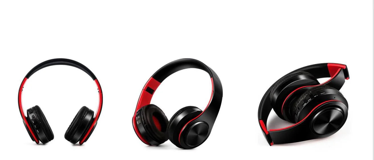 Gold Wireless Bluetooth Headphones with Built-in Mic – Universal for Android & iOS | MyPhoneAura