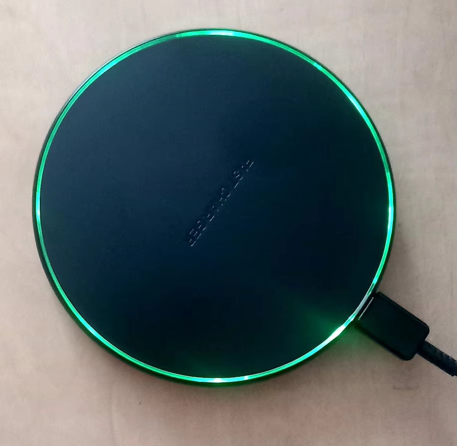 Aura LED Fast Wireless Charger Pad for all devices.