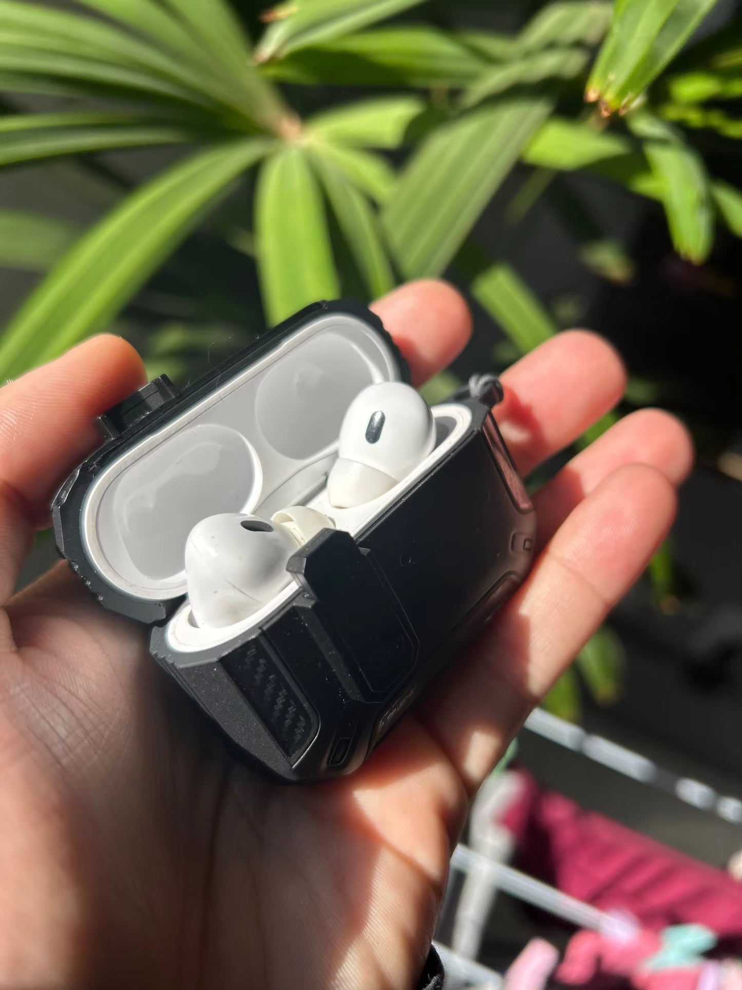 My Phone Aura luxury protective case with cleaner kit for AirPods Pro – anti-fall switch design